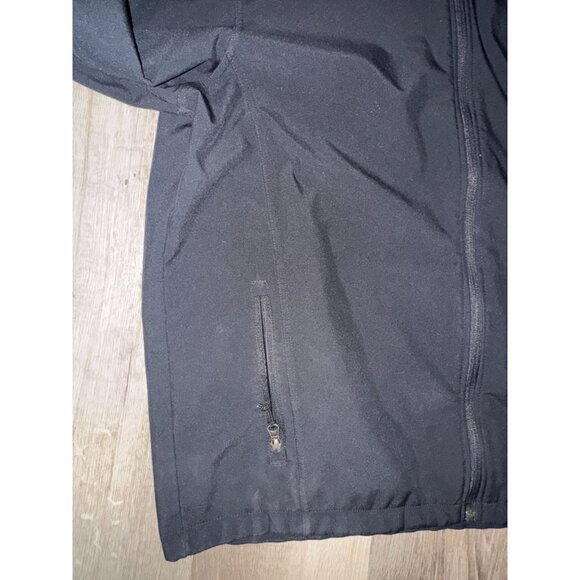 Port Authority Mens Black Zip-Up Jacket XL John De Jong Dairy Logo - Picture 4 of 6